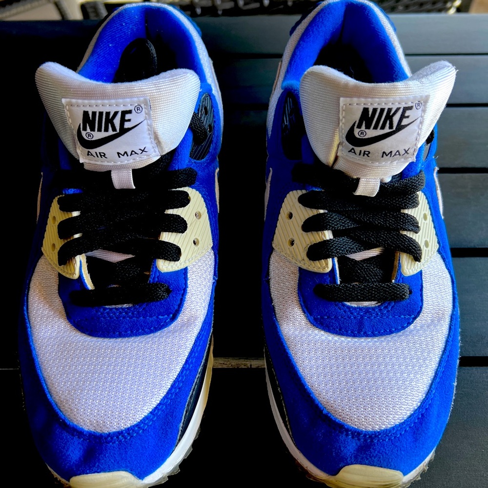 Nike Air Max shoes Blue/White/Black Size US 8.5 Mens